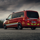 Illustration for article titled Heres The Sweet Mercedes Fire Truck Racing Van On Dubs You Asked For